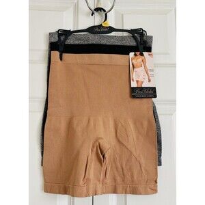 PRIMA VALENTINA WOMEN'S PANTIES UNDERWEAR 3 PACK BIKER SHORT SIZE M/L